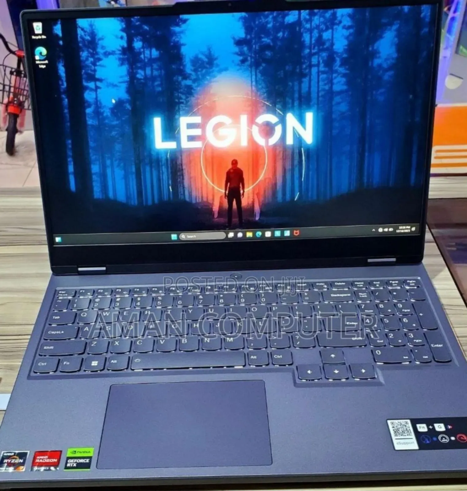 New Laptop Lenovo Legion 5 16GB AMD Ryzen 7 SSD 512GB