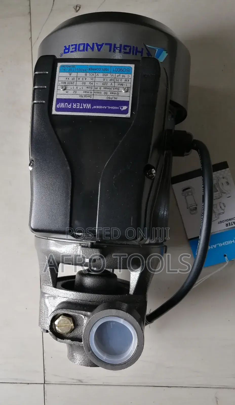 Highlander 1hp Surface Pump