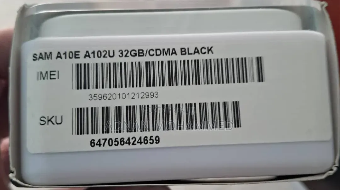 New Samsung Galaxy A10e 32 GB Black