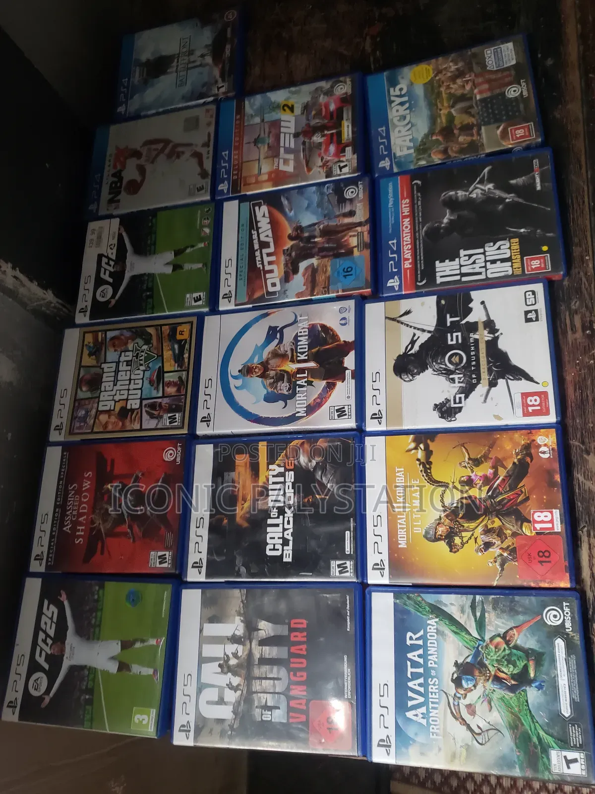 Iconic Playstation Ps5 Cd Games for Gamers