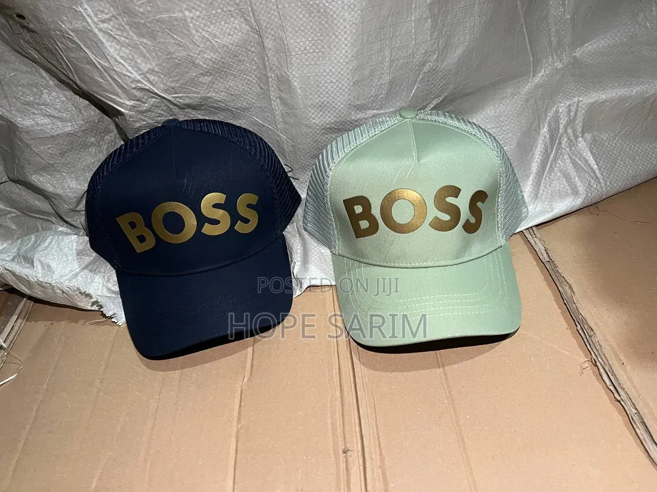 Authentic Boss Trucker Caps
