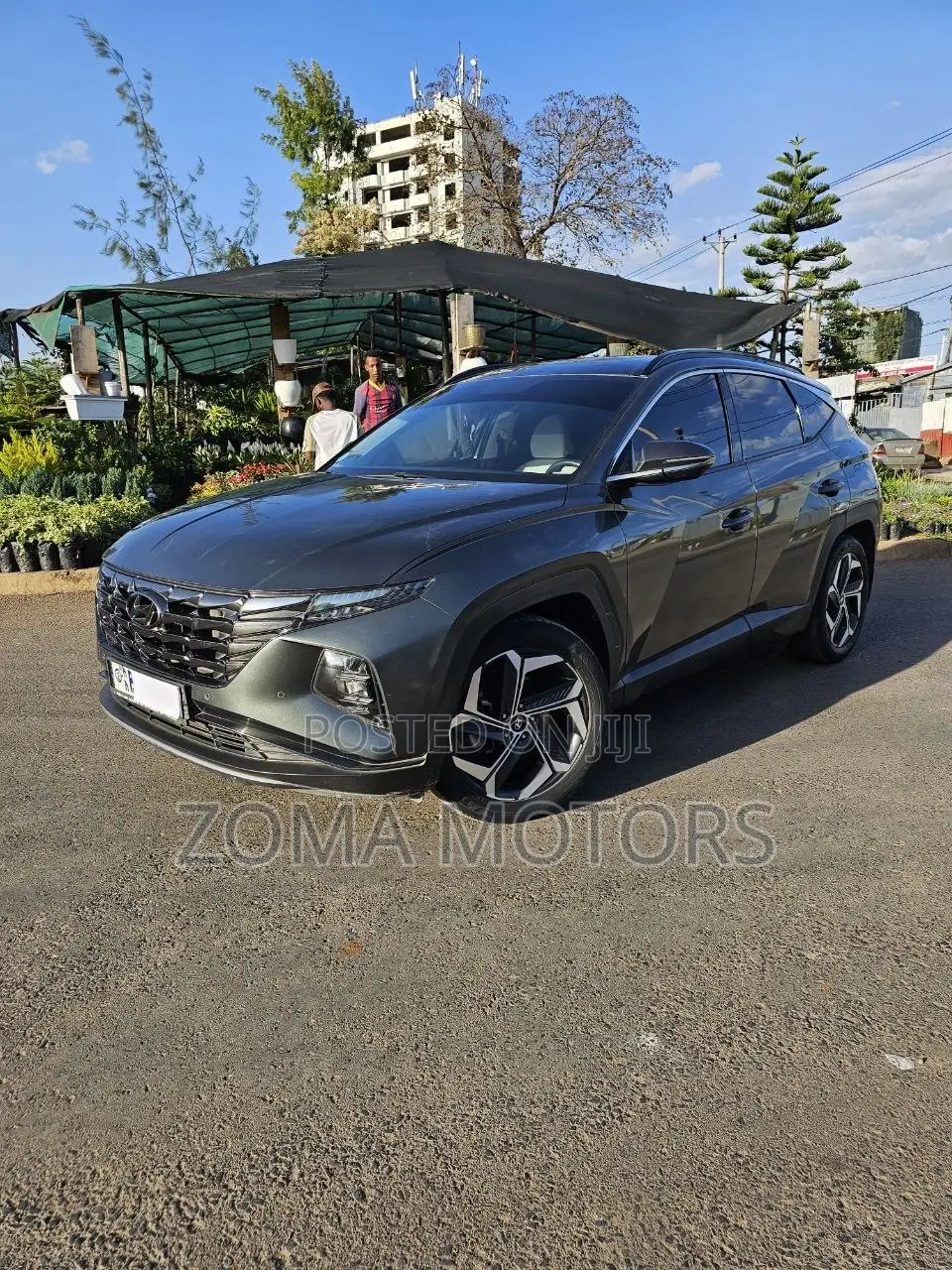 Hyundai Tucson Limited 2021 Silver