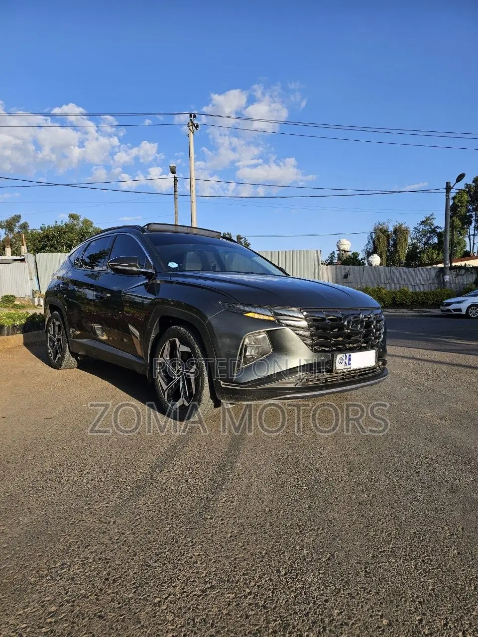 Hyundai Tucson Limited 2021 Silver