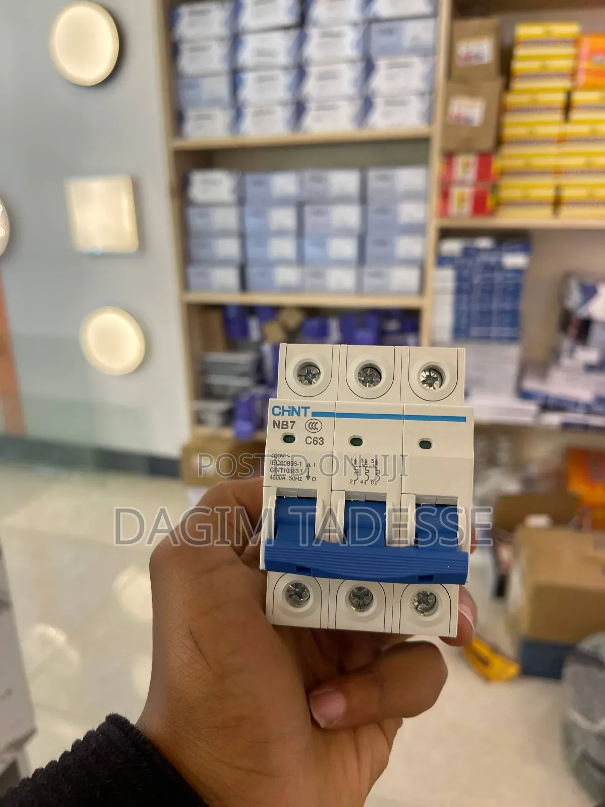 Breaker Nb7 3ph 25a,32a,50a,63a