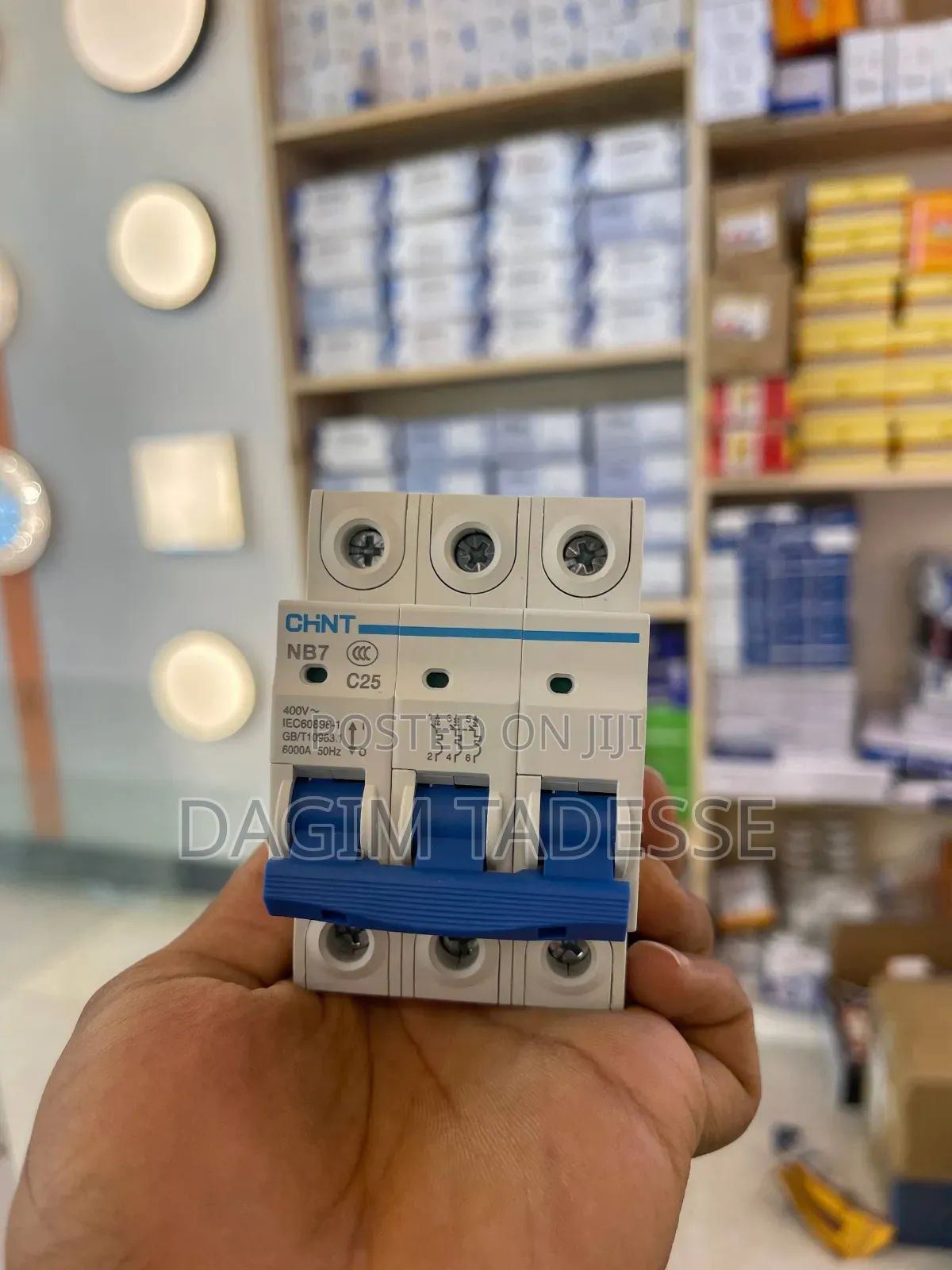 Breaker Nb7 3ph 25a,32a,50a,63a