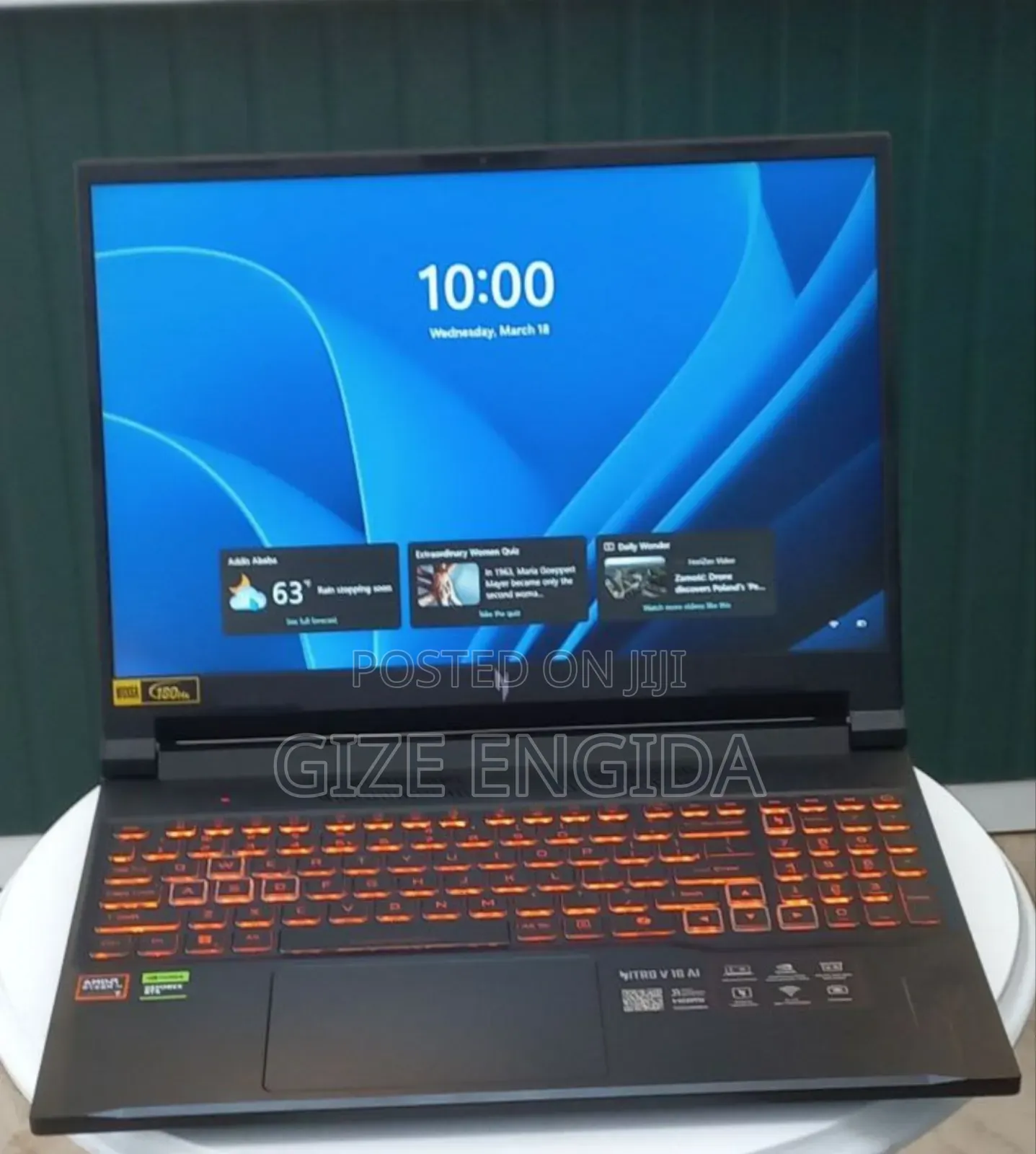 New Laptop Acer Aspire V Nitro 16GB AMD Ryzen 7 SSD 1T
