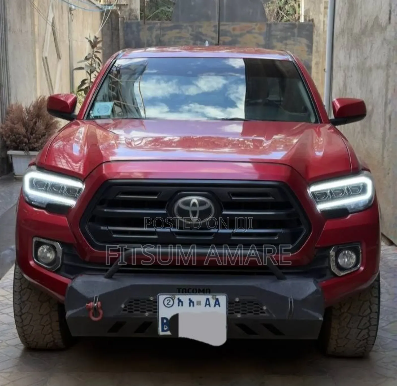 Toyota Tacoma 2018 Burgundy