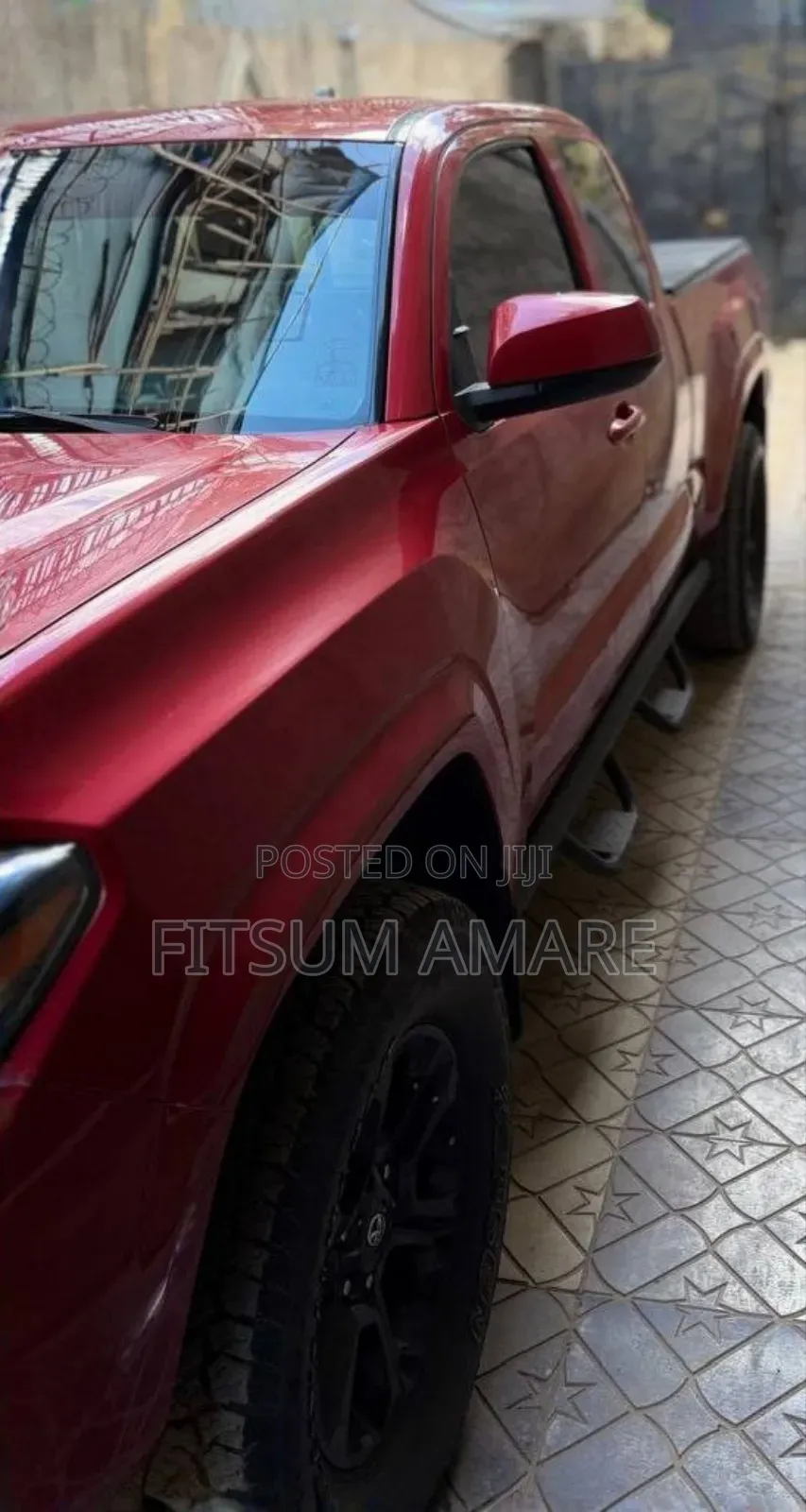 Toyota Tacoma 2018 Burgundy