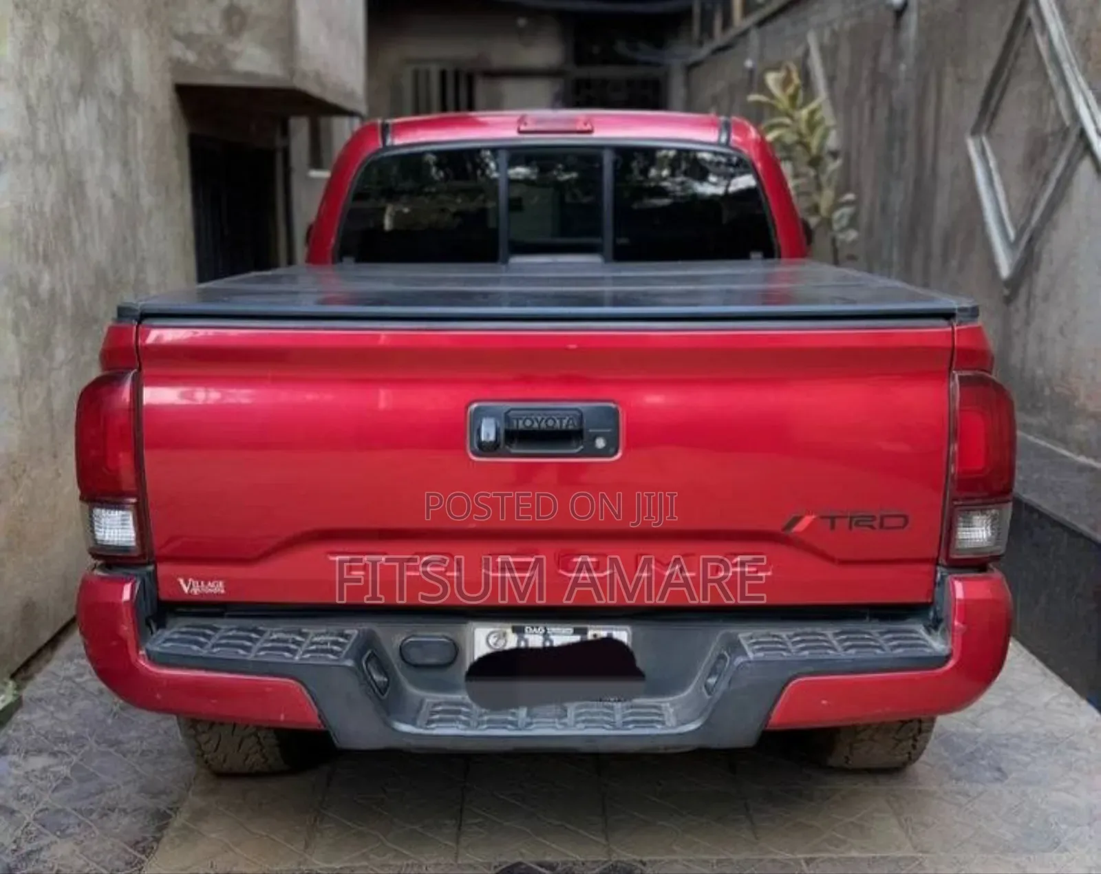 Toyota Tacoma 2018 Burgundy