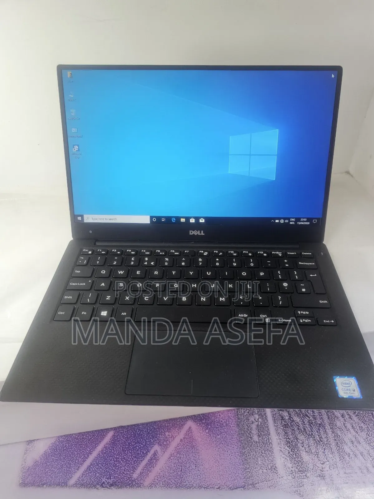 New Laptop Dell XPS 13 16GB Intel Core i7 SSD 512GB