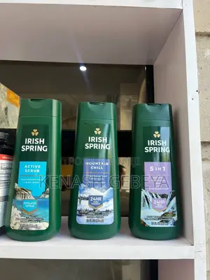 Irish Spring Mountain Chill and 5-in-1 Moisturizing Body Wash