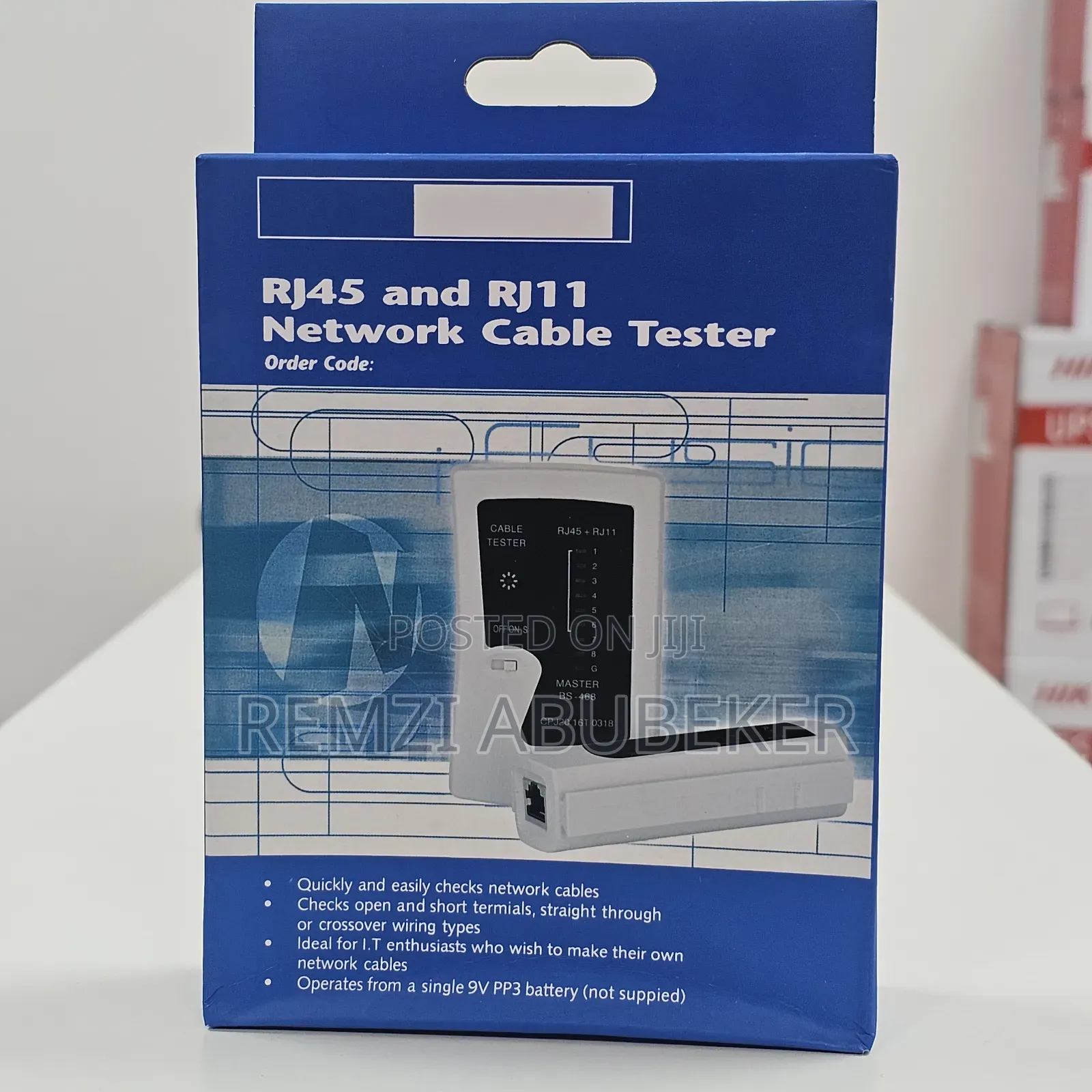 Rj45 And Rj11 Network Cable Tester