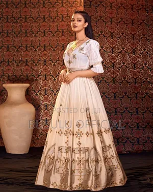 Beautiful Habeshan Dress For Wedding Special Occasions -new