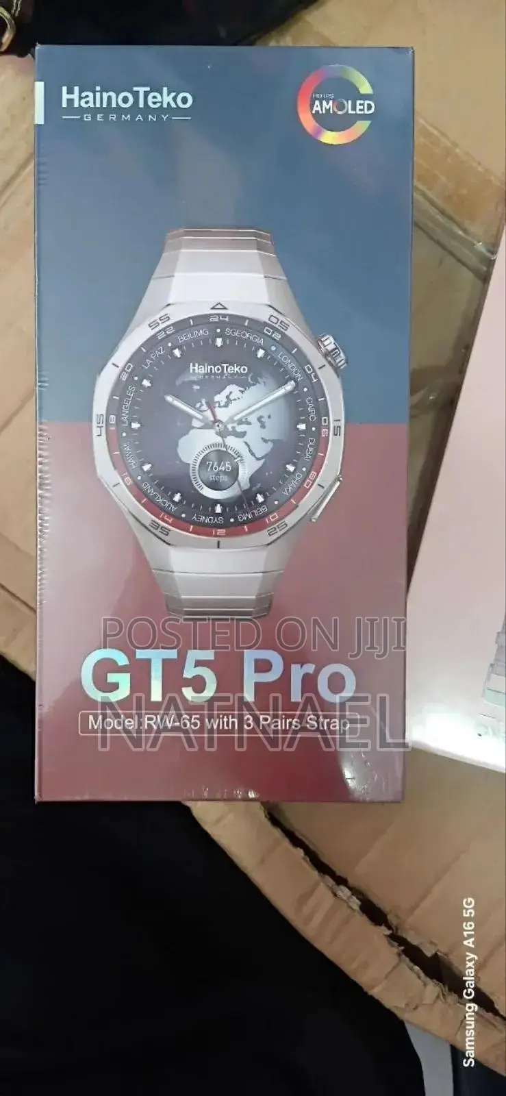 Haino Teko Germany Gt5 Pro Smart Watch (Model: Rw-65)