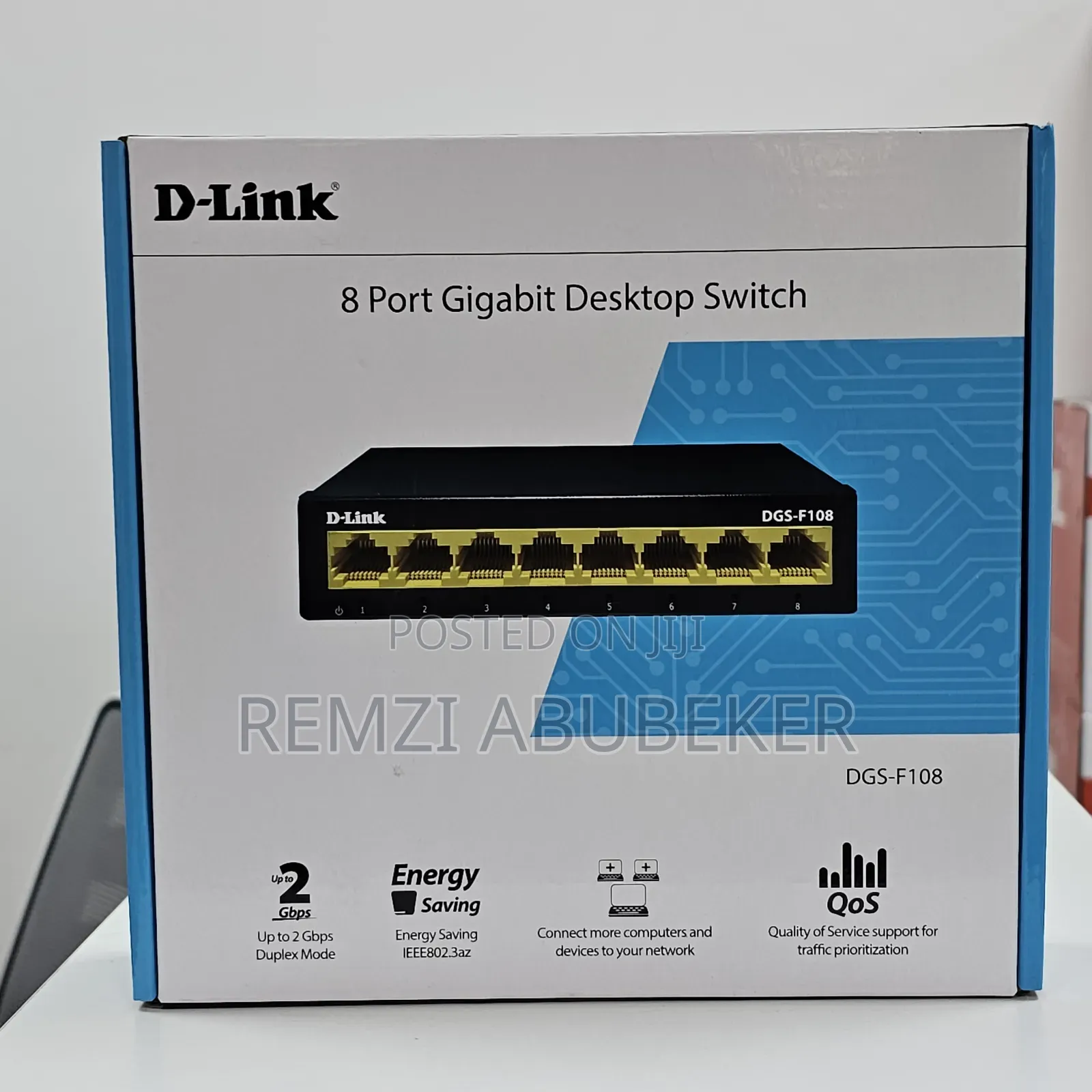 8 Port Gigabit Desktop Switch