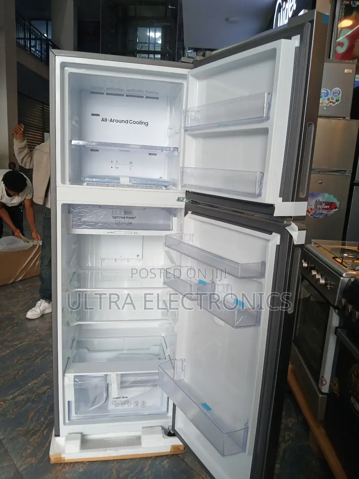 Samsung Refrigerator Silver-Finished 310-Liter
