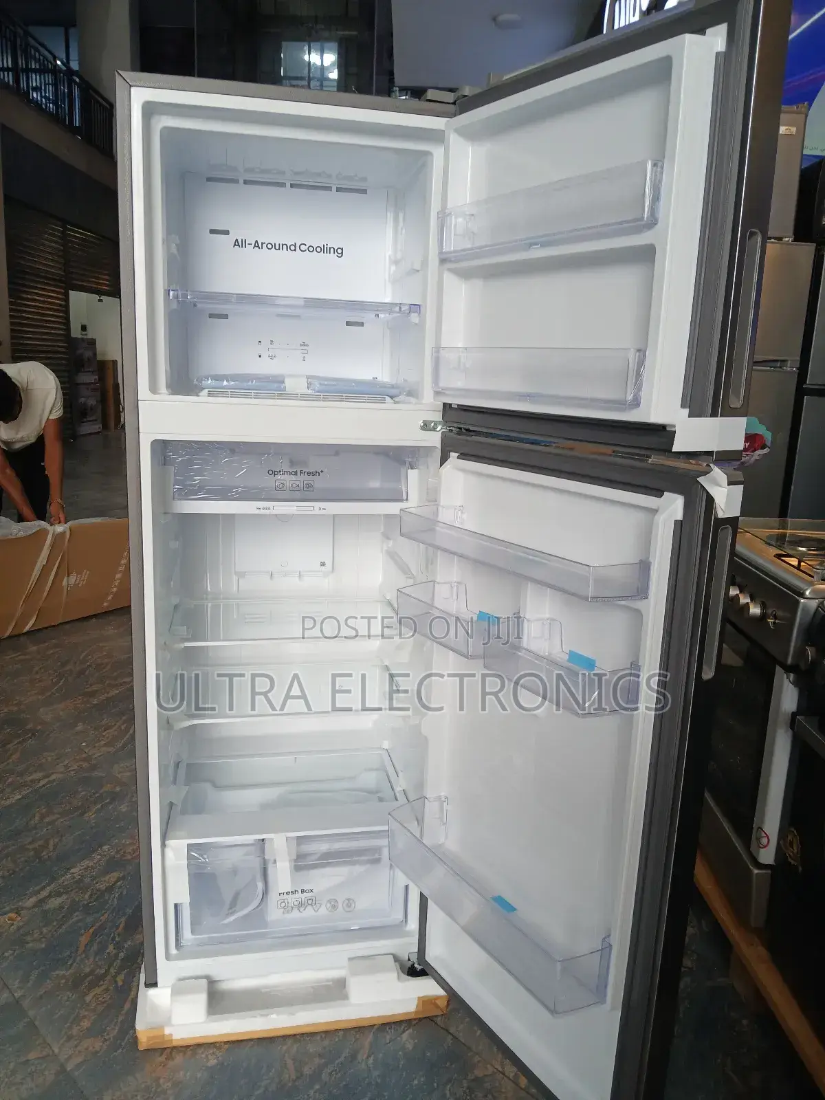 Samsung Refrigerator Silver-Finished 310-Liter