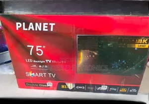 Planet Tv 75" Smart Android Tv Uhd New 2026