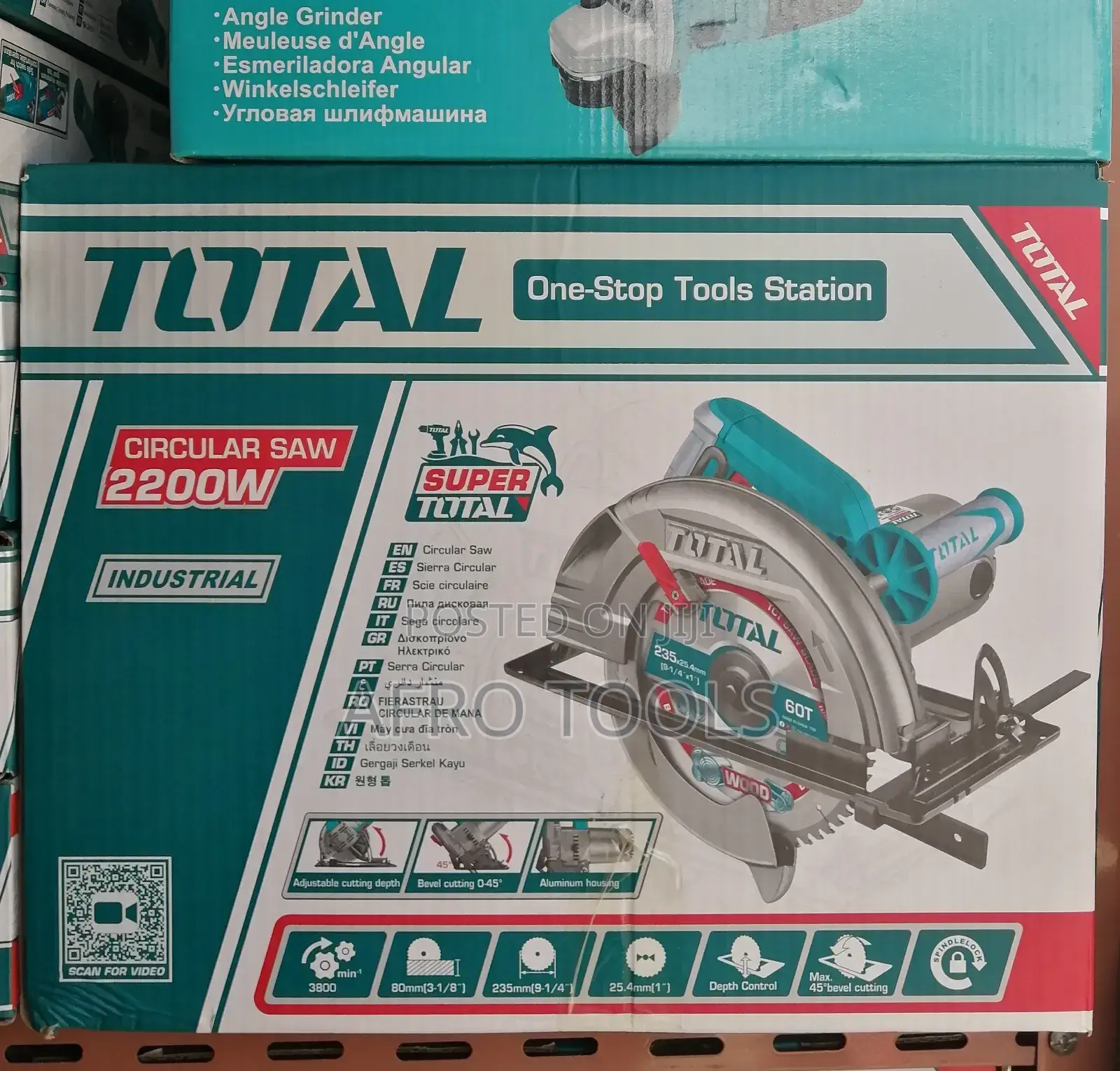 Total 2200w Circular Saw