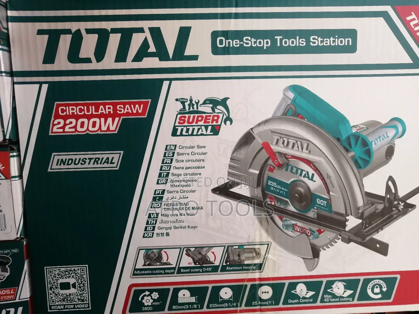 Total 2200w Circular Saw