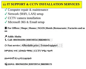 � It Support CCTV Installation Services