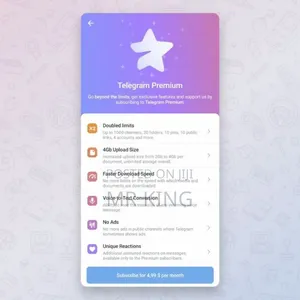 Telegram Premiere በቅናሸ
