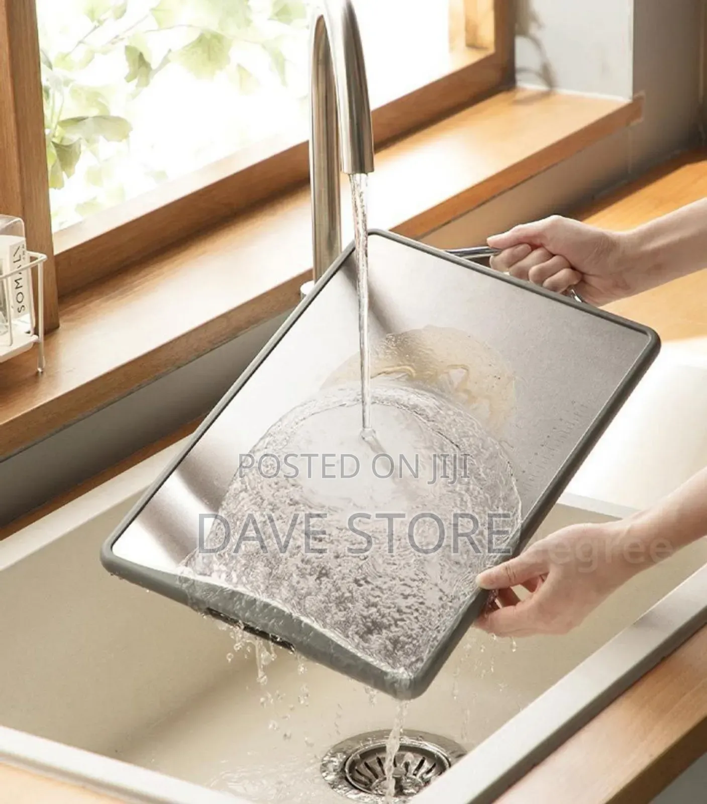 Stainless Steel Double Side Cutting Board