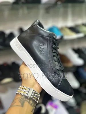 Hugo Boss Multicoulerd Fashion Lather Boots