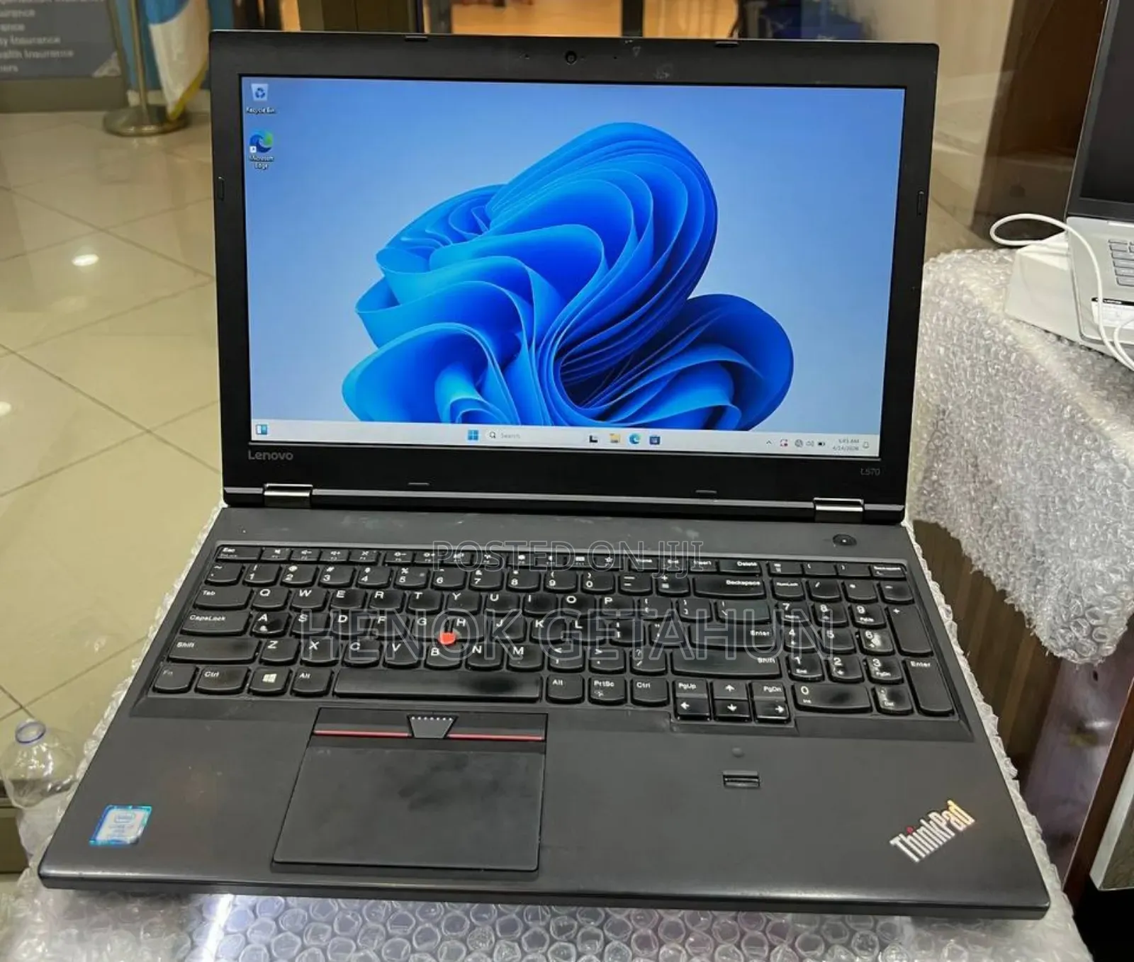 New Laptop Lenovo ThinkPad T570 4GB Intel Core i7 SSD 500GB