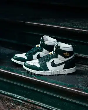 Nike Air Jordan 1 Retro High Og "Pro Green"Fashion Shoes