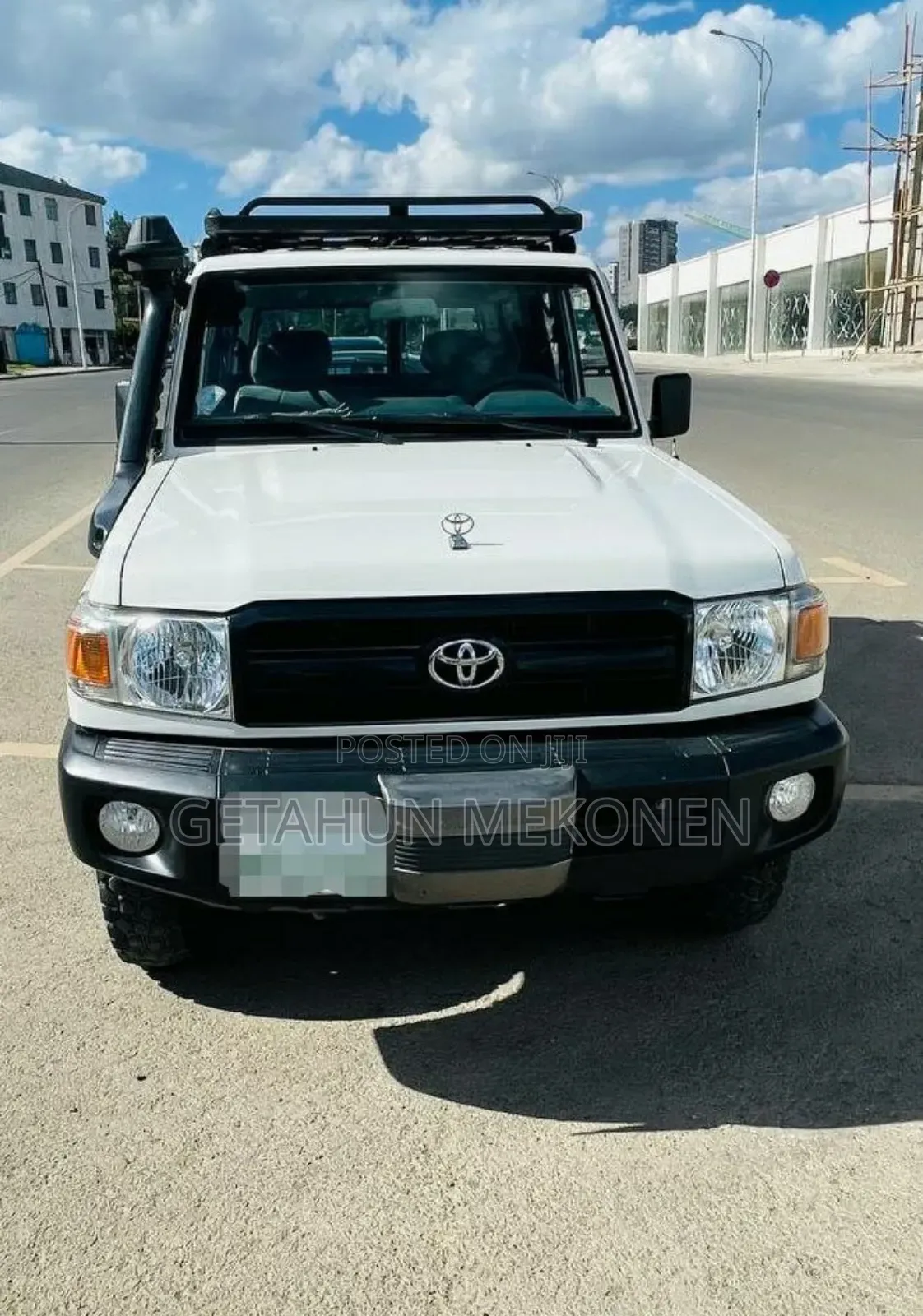 Toyota Land Cruiser 2018 White