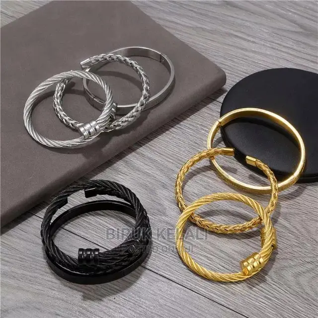 3pcs Men Fashion High Quality Stainless Steel Chain Jewelry