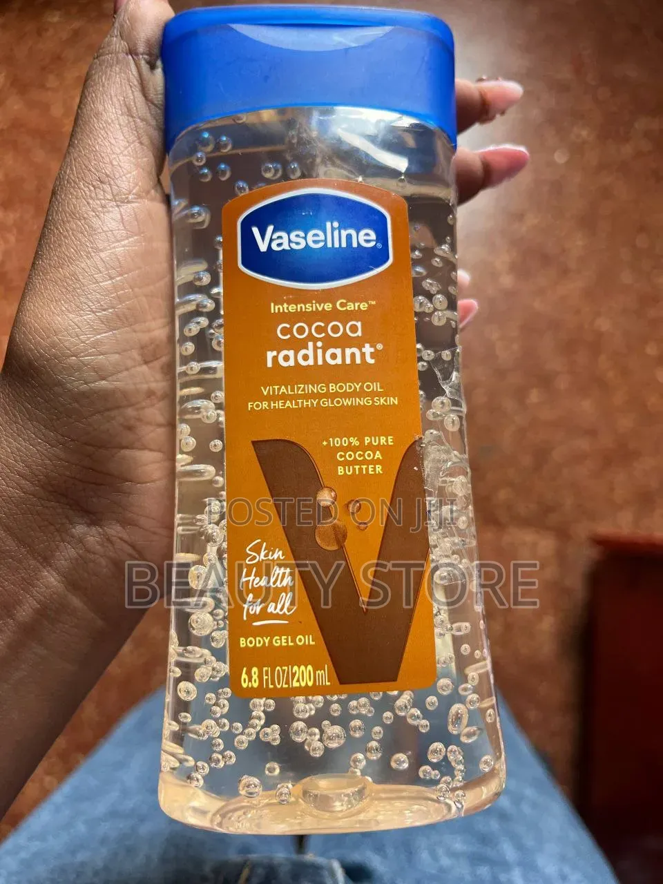 Vaseline Intensive Care Cocoa Radiant Body Gel Oil