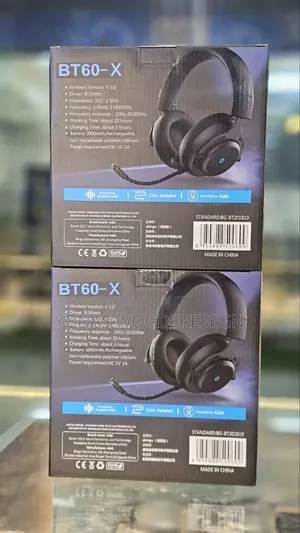 Abingo Bt60-x Wireless Gaming Headset | Low Latency | Bluetooth 5.0
