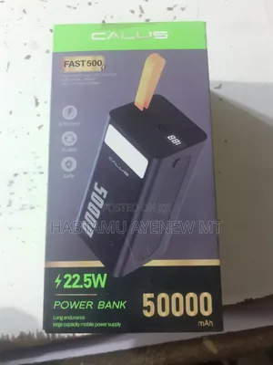 Calus Power Bank 50000 ካሉስ ፓወር ባንክ የኃይል ጥግ!