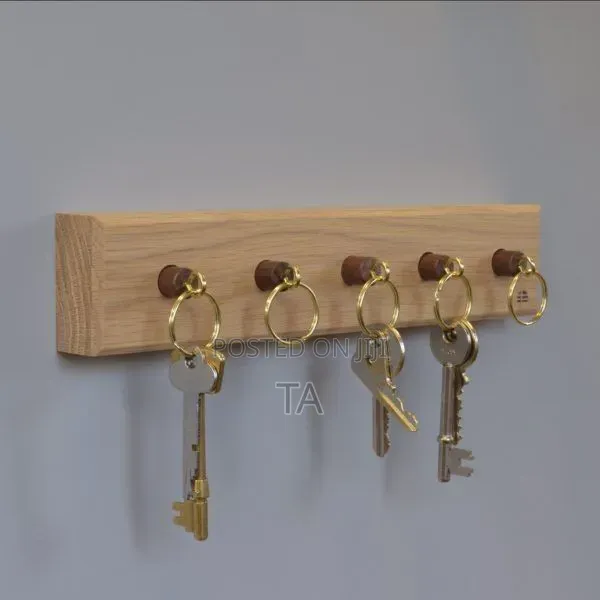 Key Chains Holder Wooden Custom Mades