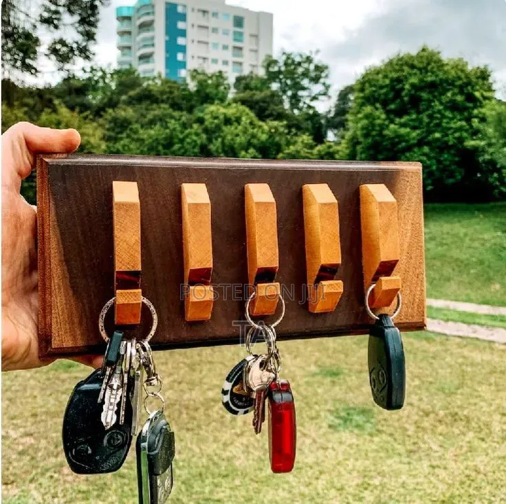 Key Chains Holder Wooden Custom Mades