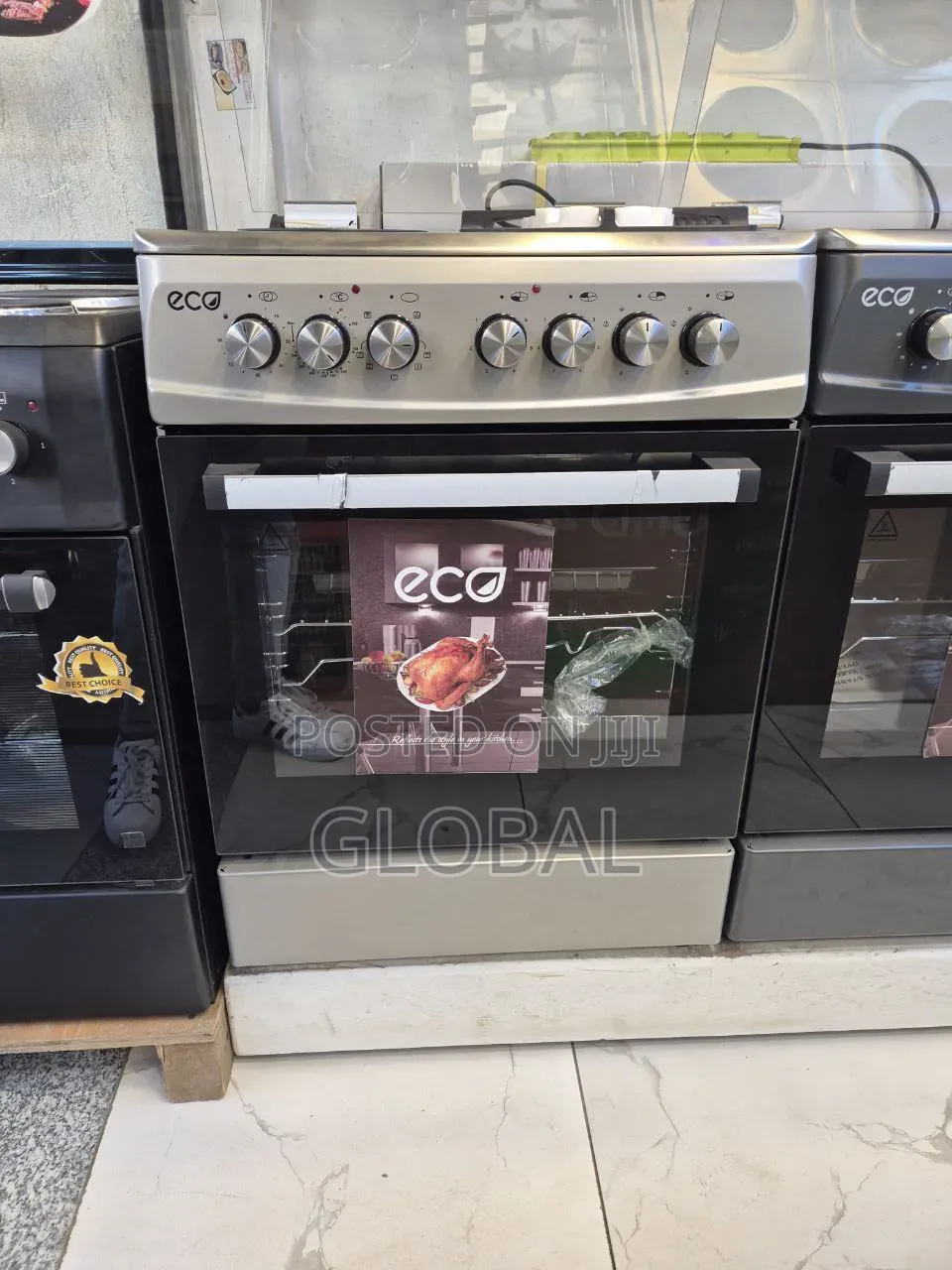 Eco 4"Electric 60×60 Standing Oven