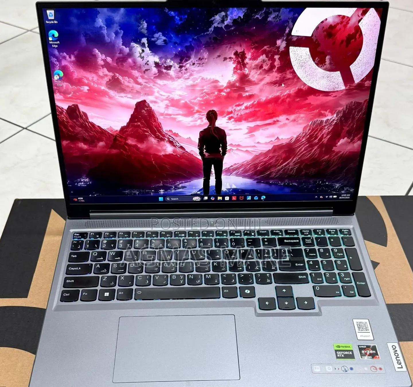 New Laptop Lenovo Legion 5 16GB AMD Ryzen 7 SSD 1T