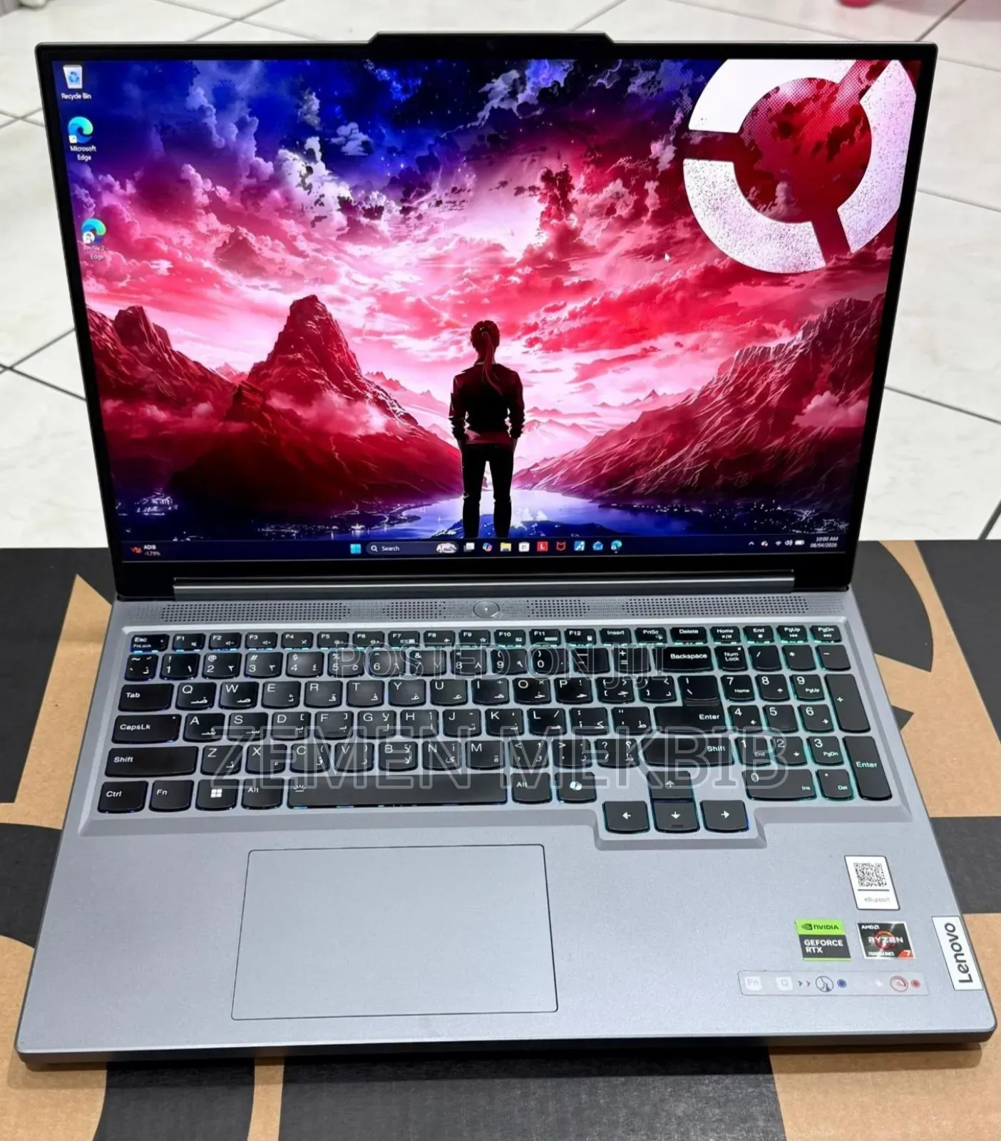 New Laptop Lenovo Legion 5 16GB AMD Ryzen 7 SSD 1T