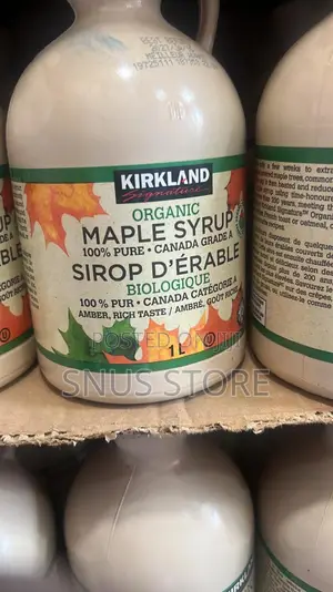 Kirkland Signature Organic Maple Syrup 1l – 100% Pure Canada Grade A