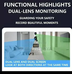Home Smart Hd Dual Lens Camera Free Delivery Affordable Price