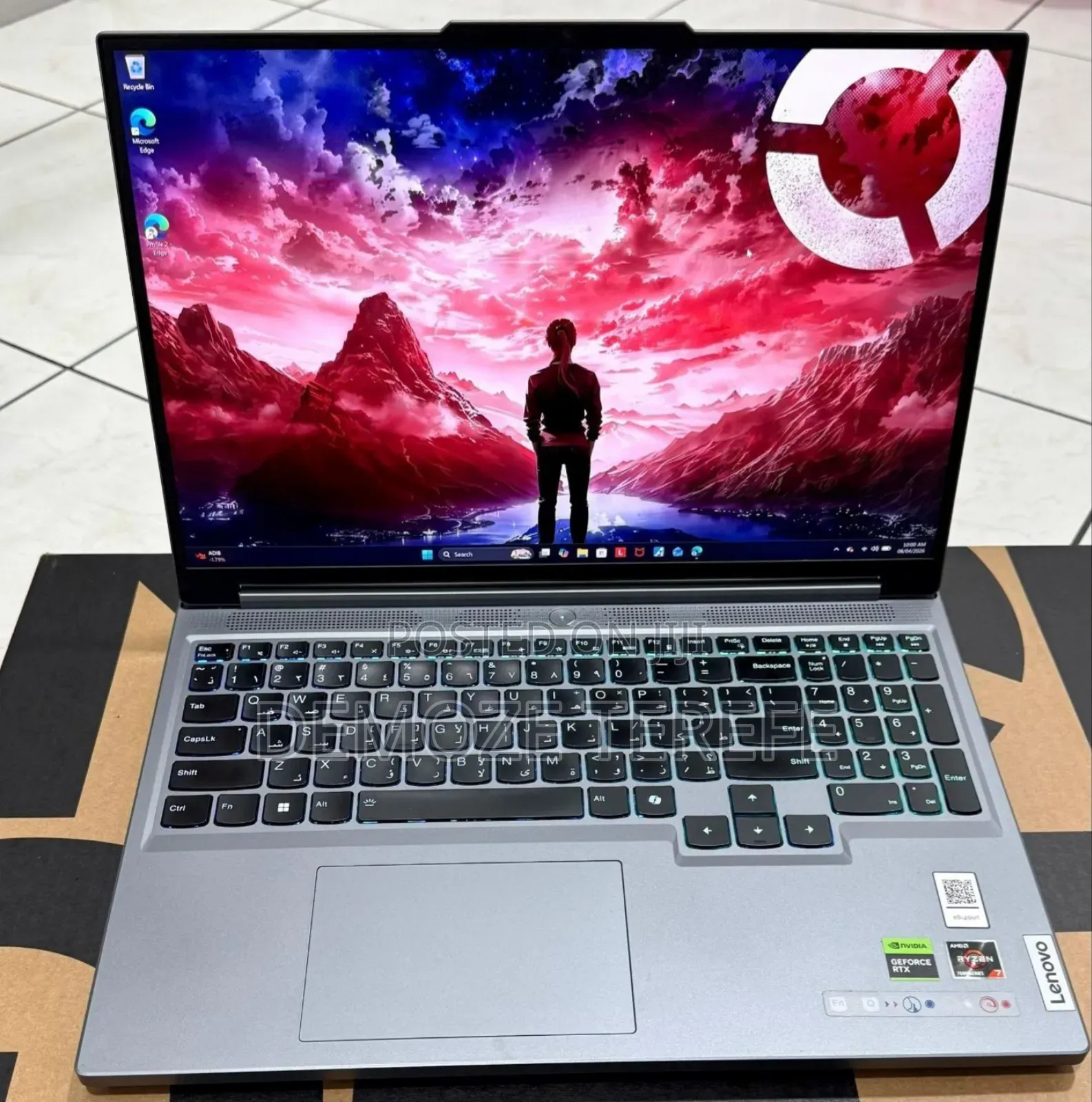 New Laptop Lenovo Legion 5 16GB AMD Ryzen 7 SSD 1T