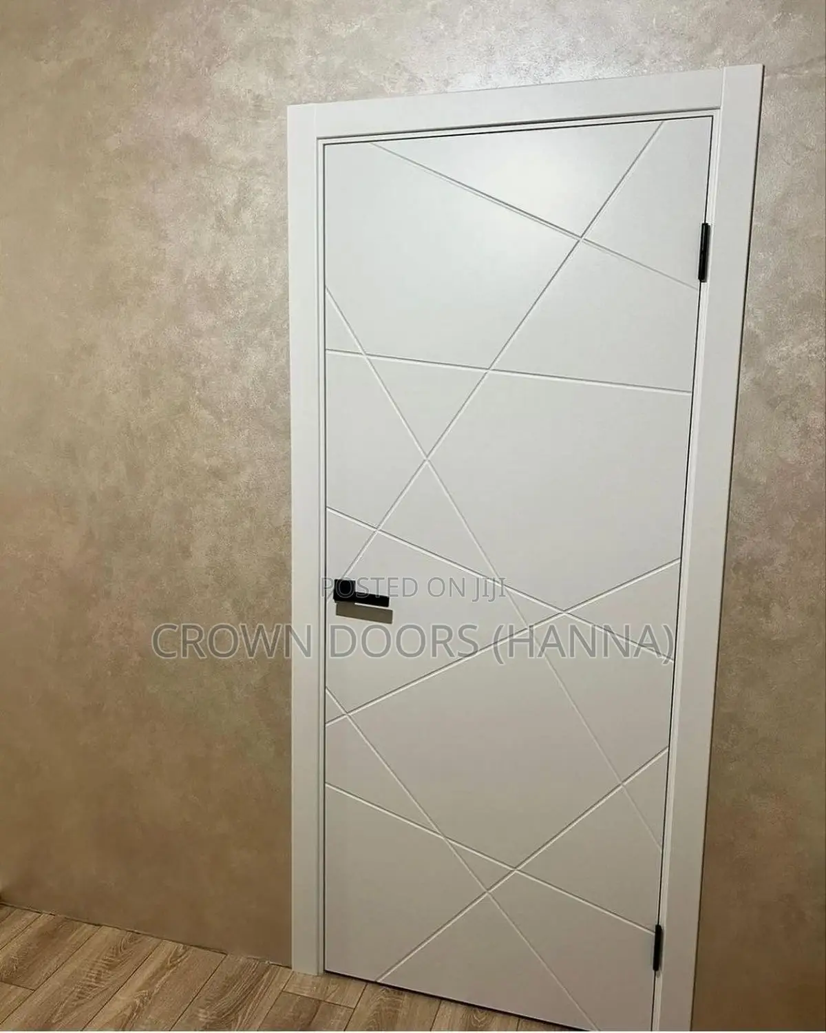 Internal Doors Made of Natural Stone and Wooden Fiber by Crown Doors