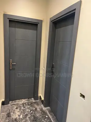 Internal Doors Made of Natural Stone and Wooden Fiber by Crown Doors
