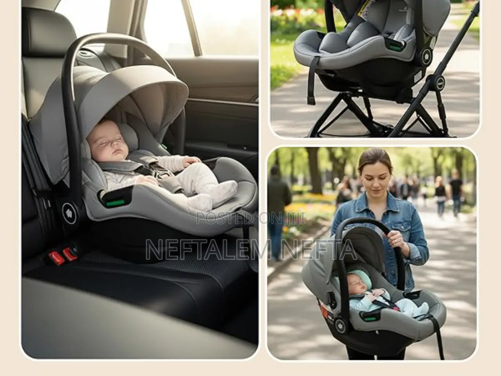 Premium Baby Carry Cot (Multi Use)
