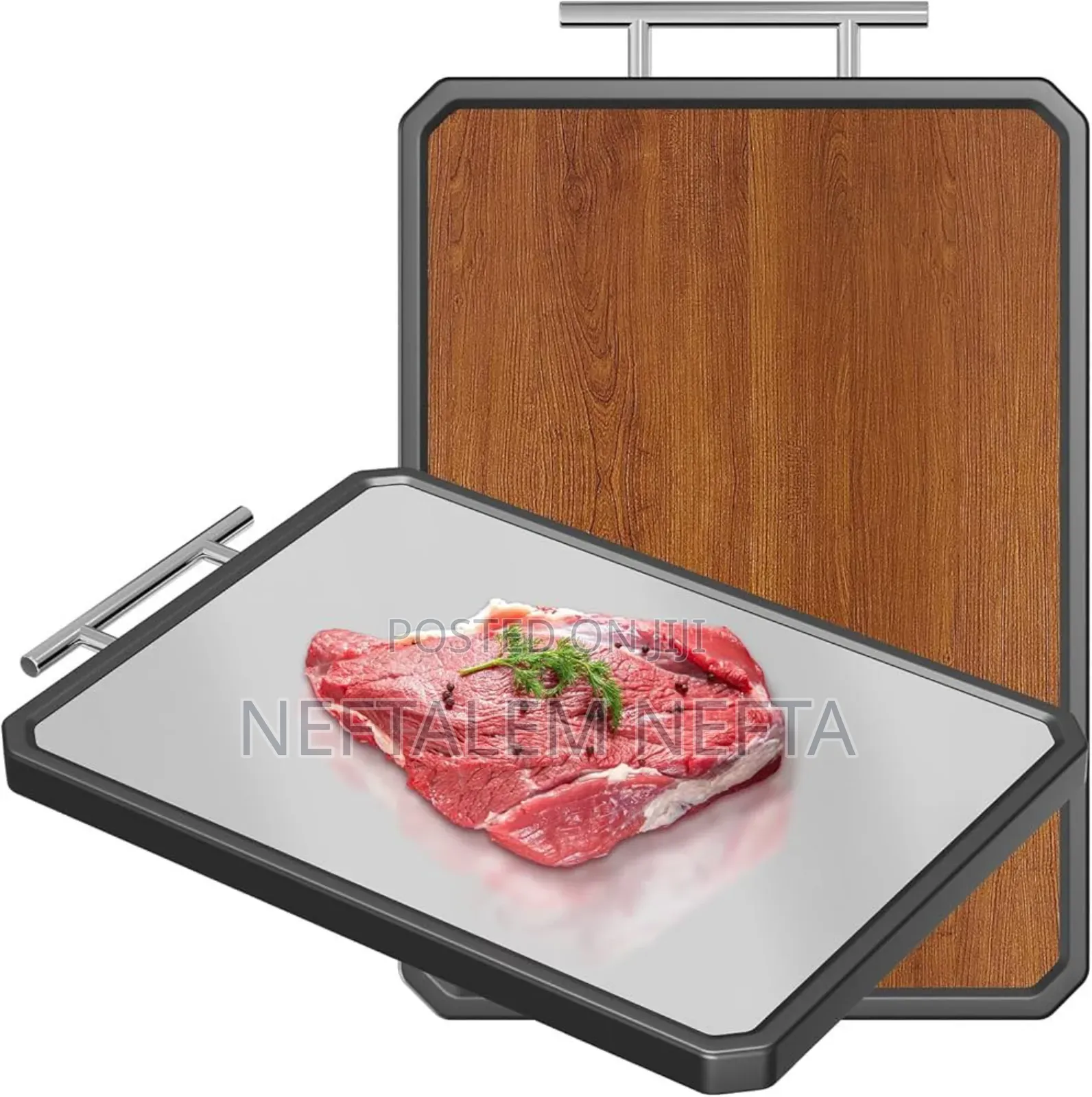 Stainless Steel Double Side Cutting Board