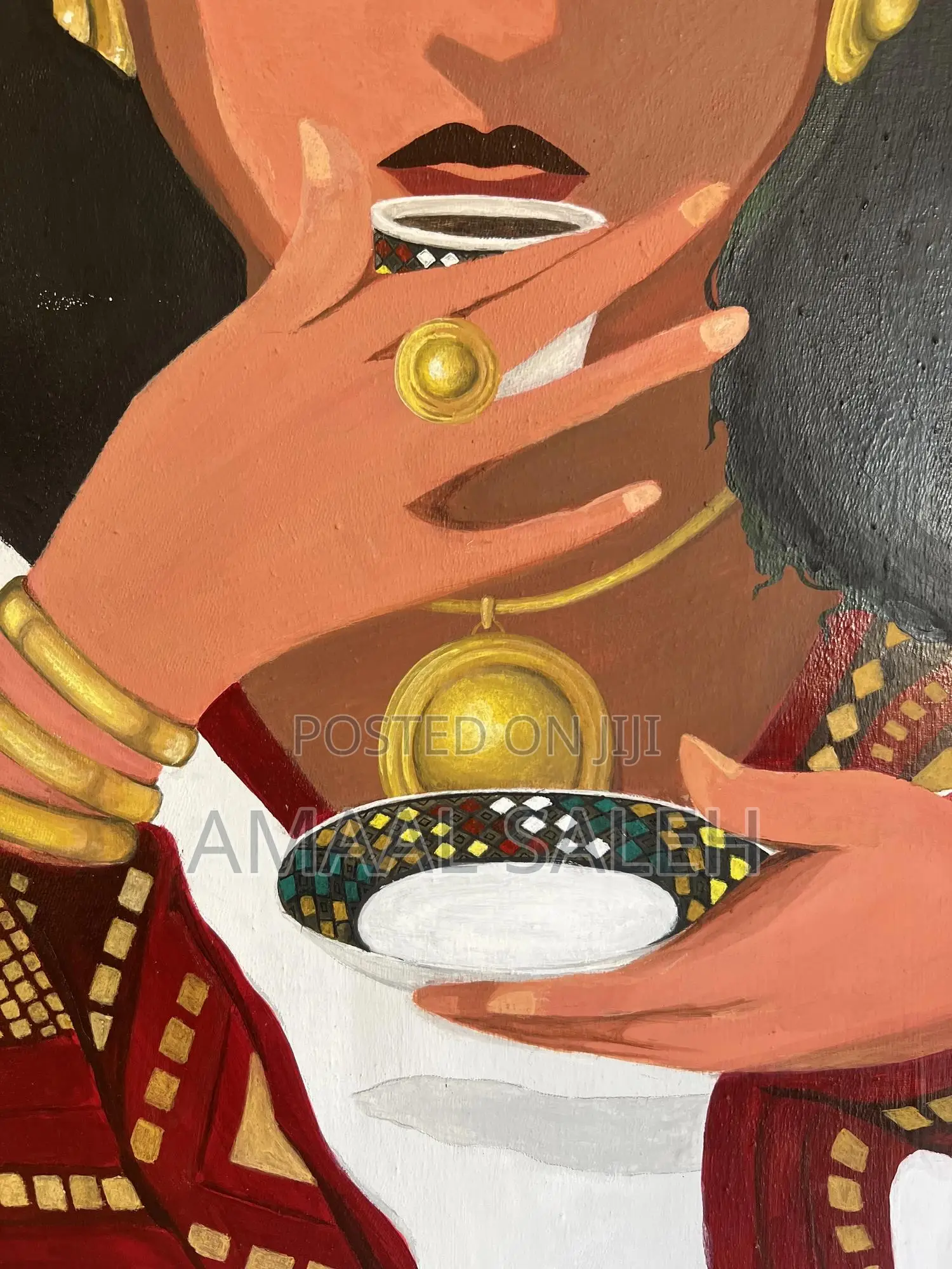 Traditional Ethiopian Coffee Ceremony