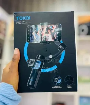 Tokqi M02 3-Axis Gimbal Stabilizer Remote Control Tiktok/Vlog/Selfie