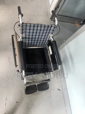 Lightweight Folding Wheelchair With Swingaway Ethiopia Wheelchair